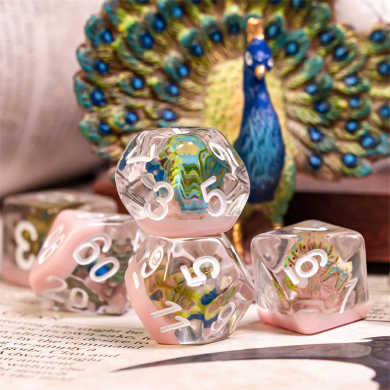 Peacock RPG Dice Set | GrognardGamesBatavia