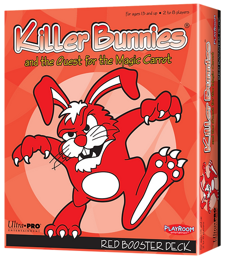 Killer Bunnies and the Quest for the Magic Carrot: Red Booster Deck | GrognardGamesBatavia