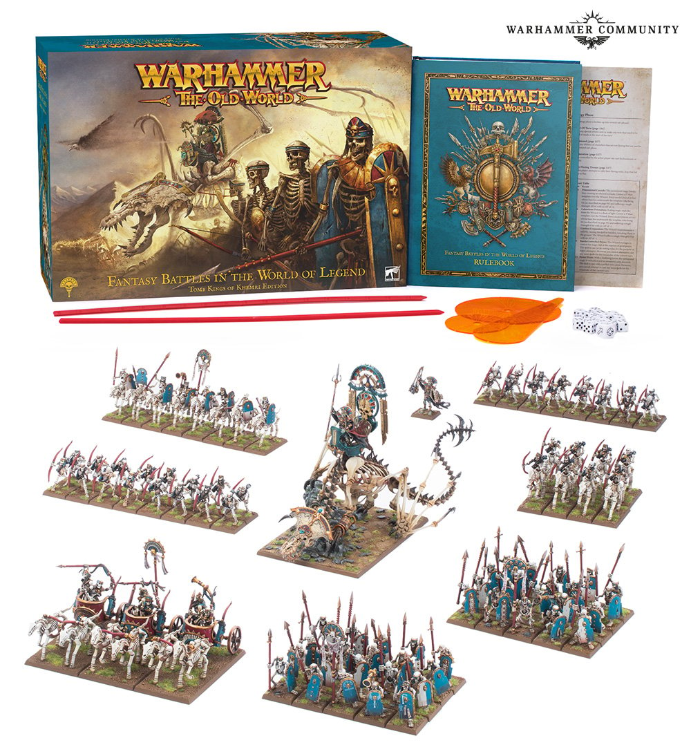 Warhammer: The Old World Core Set – Tomb Kings of Khemri Edition | GrognardGamesBatavia