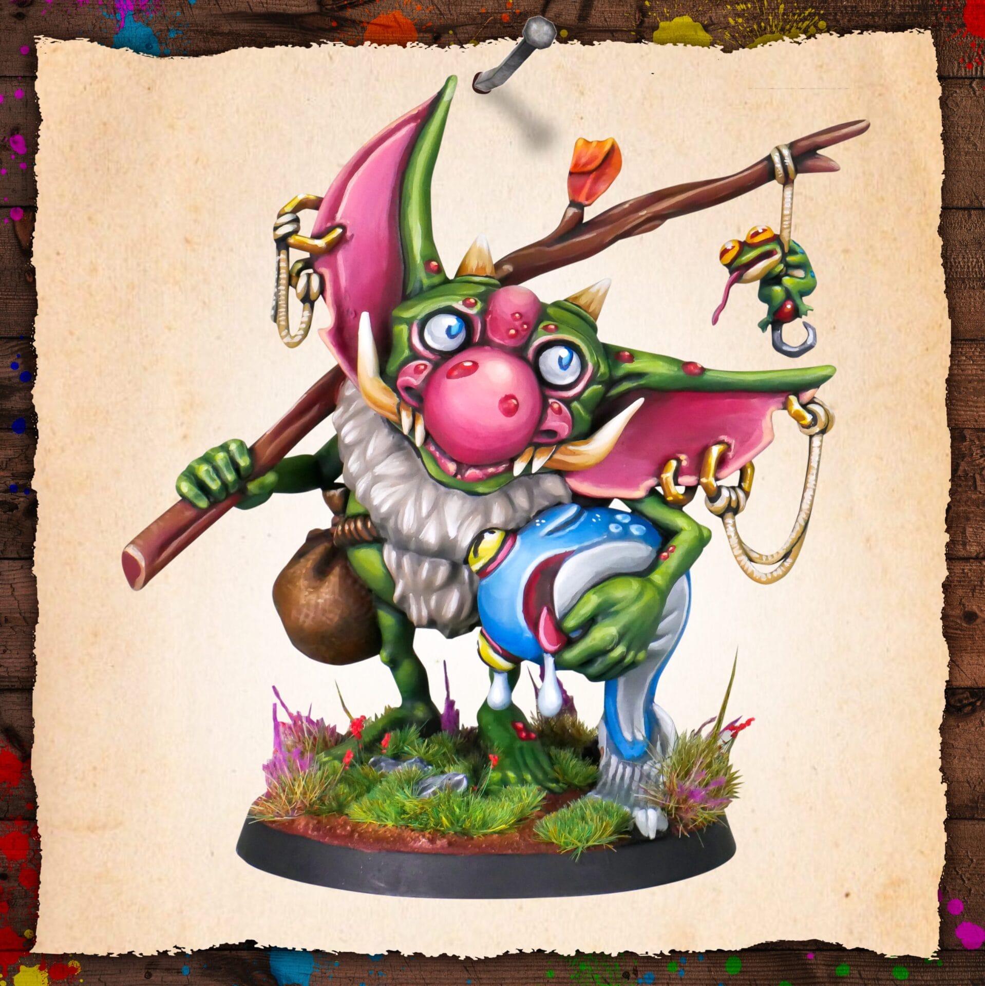 RH-001 Rascaltown Fishing Goblin | GrognardGamesBatavia