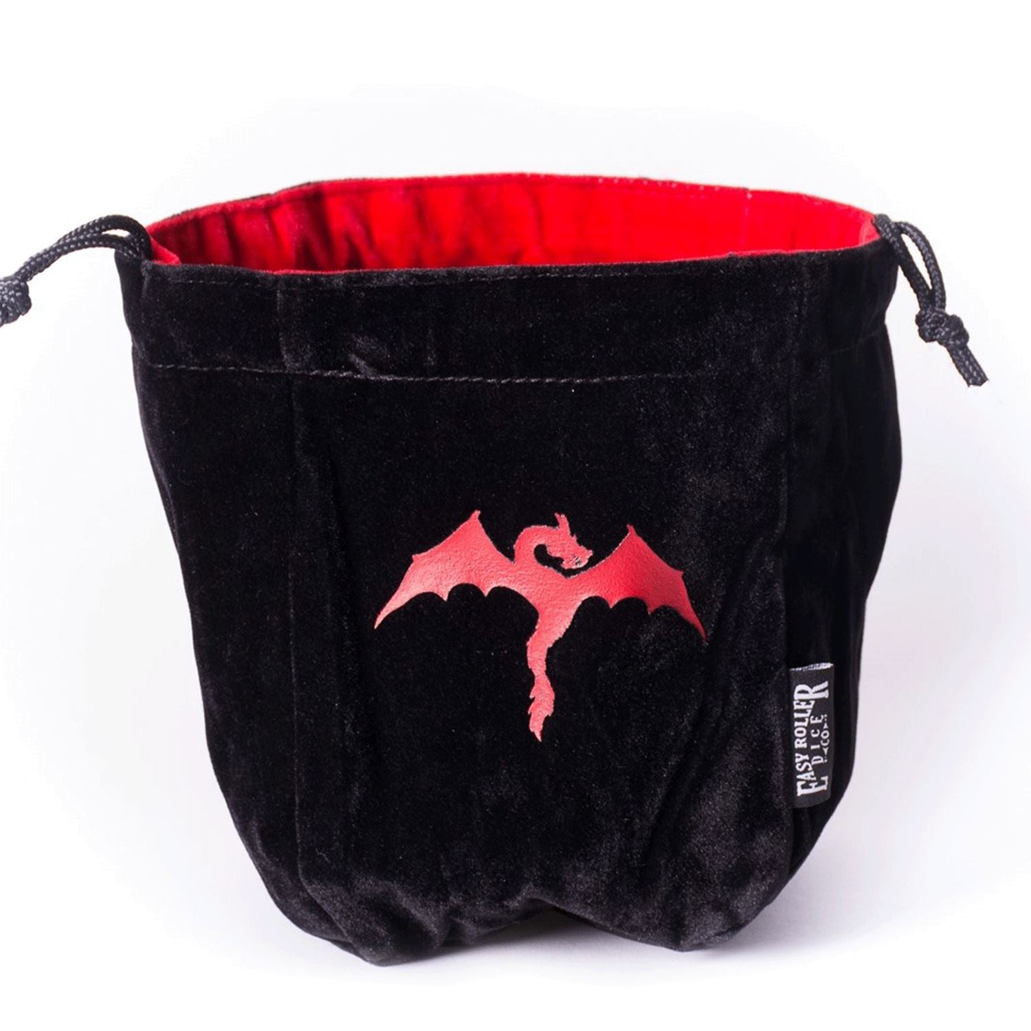 Easy Roller Dice - Reversible Microfiber Self-Standing Large Dice Bag - Wyvern | GrognardGamesBatavia