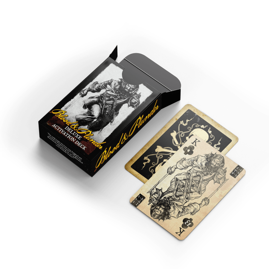 BLOOD & PLUNDER: Deluxe Activation Deck | GrognardGamesBatavia