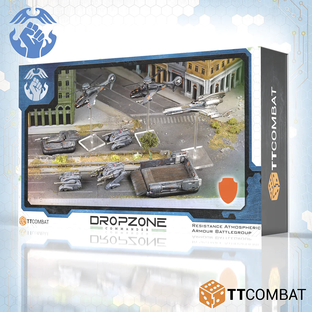 Dropzone Commander: Resistance Atmospheric Armour Battlegroup | GrognardGamesBatavia