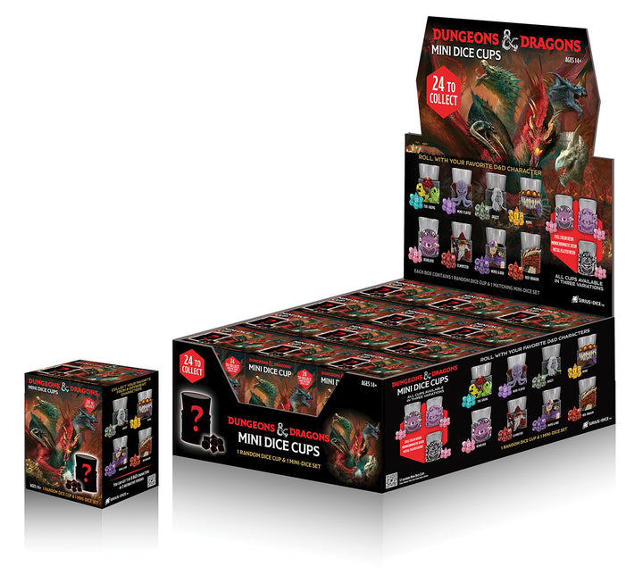 Dungeons & Dragons Mini Dice Cups — Sirius Dice | GrognardGamesBatavia