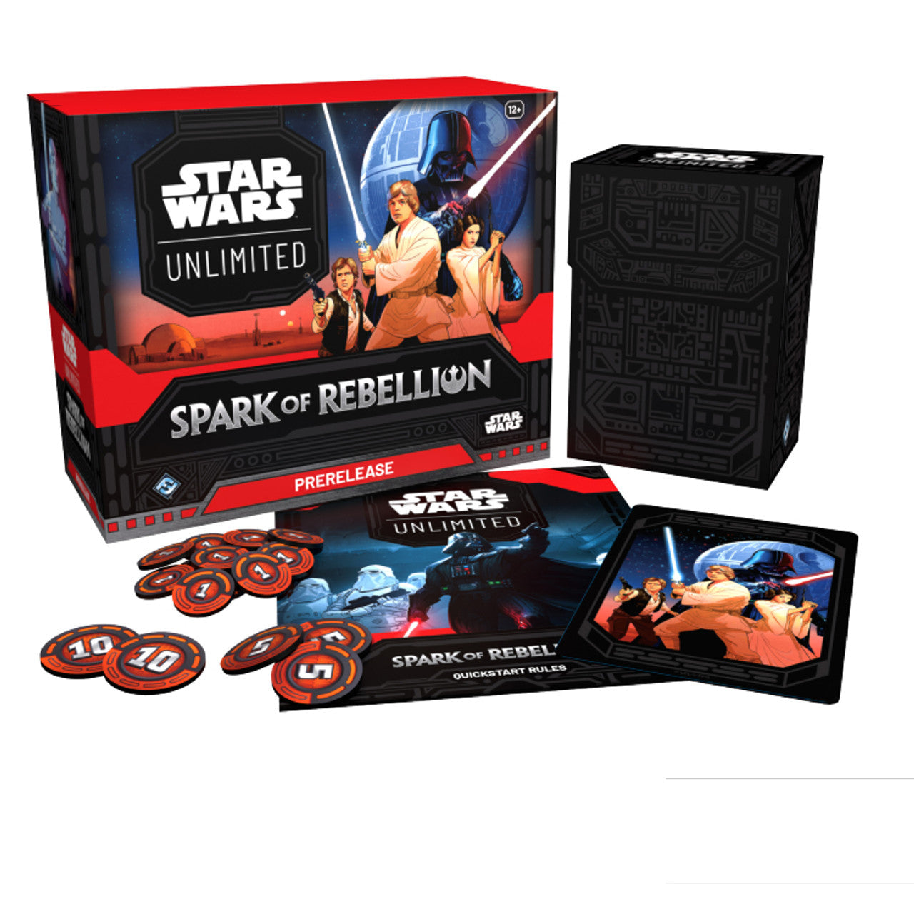 STAR WARS: UNLIMITED - SPARK OF REBELLION PRERELEASE BOX | GrognardGamesBatavia