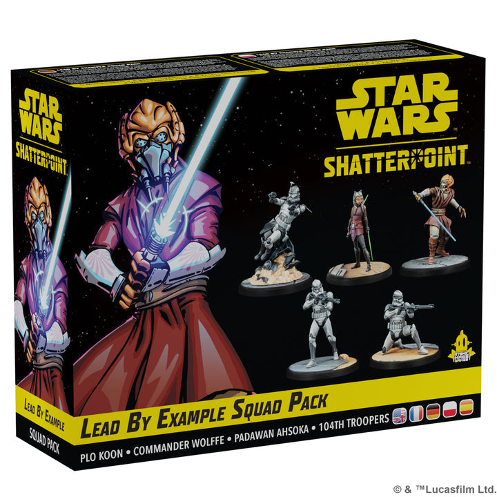 Star Wars: Shatterpoint - Lead by Example Squad Pack | GrognardGamesBatavia