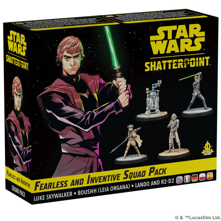 Star Wars: Shatterpoint - Fearless and Inventive Squad Pack | GrognardGamesBatavia