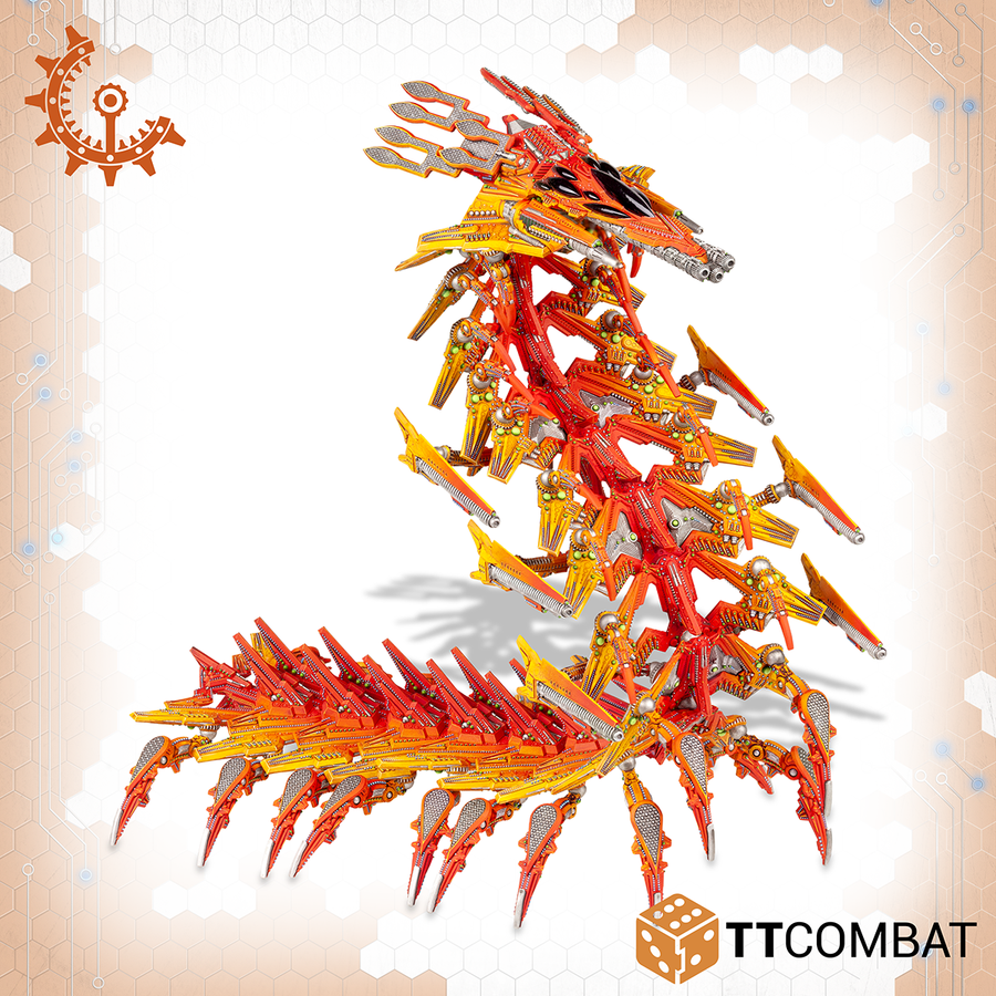 Dropzone Commander: Shaltari Celestial Dragon Behemoth | GrognardGamesBatavia