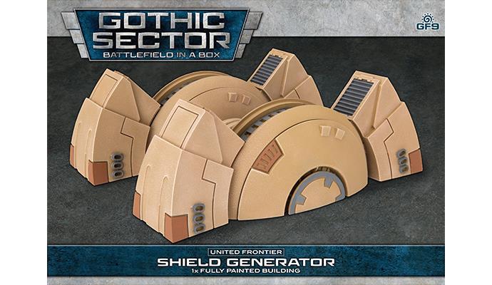 Gothic Sector - United Frontier Shield Generator | GrognardGamesBatavia