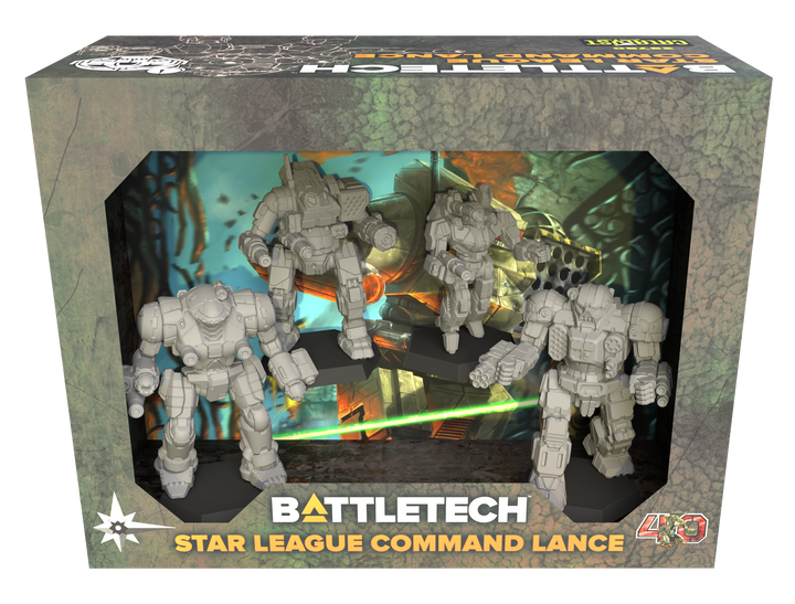 BATTLETECH: 35780 Star League Command Lance | GrognardGamesBatavia