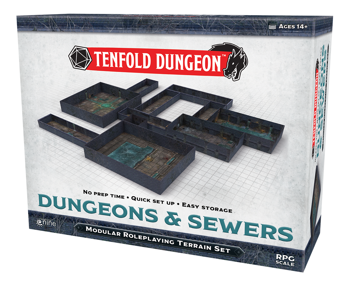 Tenfold Dungeon: Dungeons & Sewers | GrognardGamesBatavia