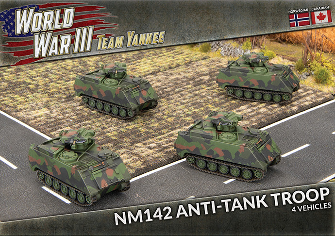 Team Yankee NM142 Anti-tank Troop (x4) | GrognardGamesBatavia