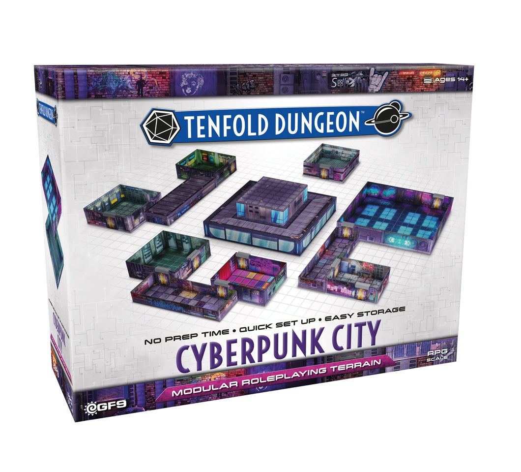 Tenfold Dungeon: Cyberpunk City | GrognardGamesBatavia