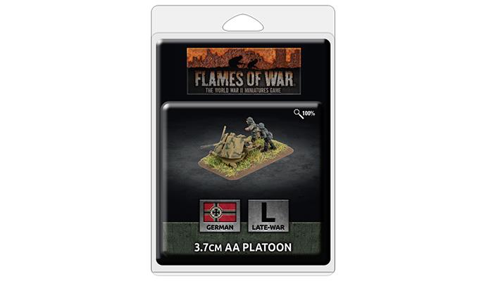 German 3.7cm AA Platoon (x3) Flames of War | GrognardGamesBatavia