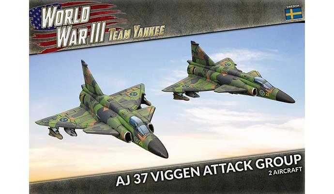 AJ 37 VIGGEN ATTACK GROUP (X2) | GrognardGamesBatavia