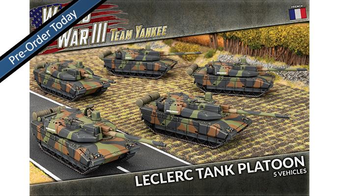 Leclerc Tank Platoon | GrognardGamesBatavia