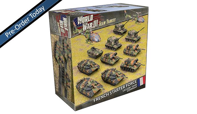 French Starter Force Leclerc Tank Company TFRAB02 | GrognardGamesBatavia