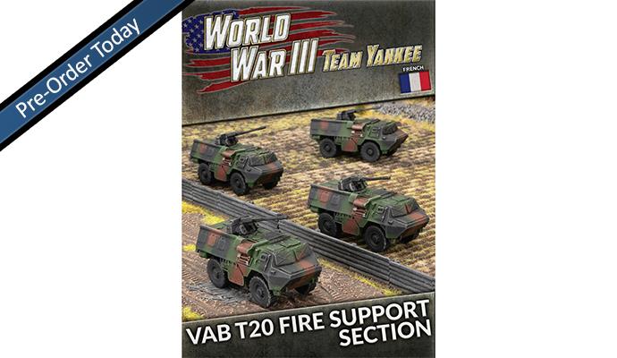 VAB T20 Fire Support Section | GrognardGamesBatavia