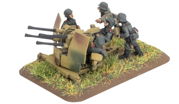 German Quad 2cm AA platoon Flames of War | GrognardGamesBatavia