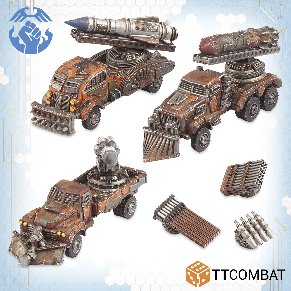 Dropzone Commander: Storm Artillery Wagons | GrognardGamesBatavia