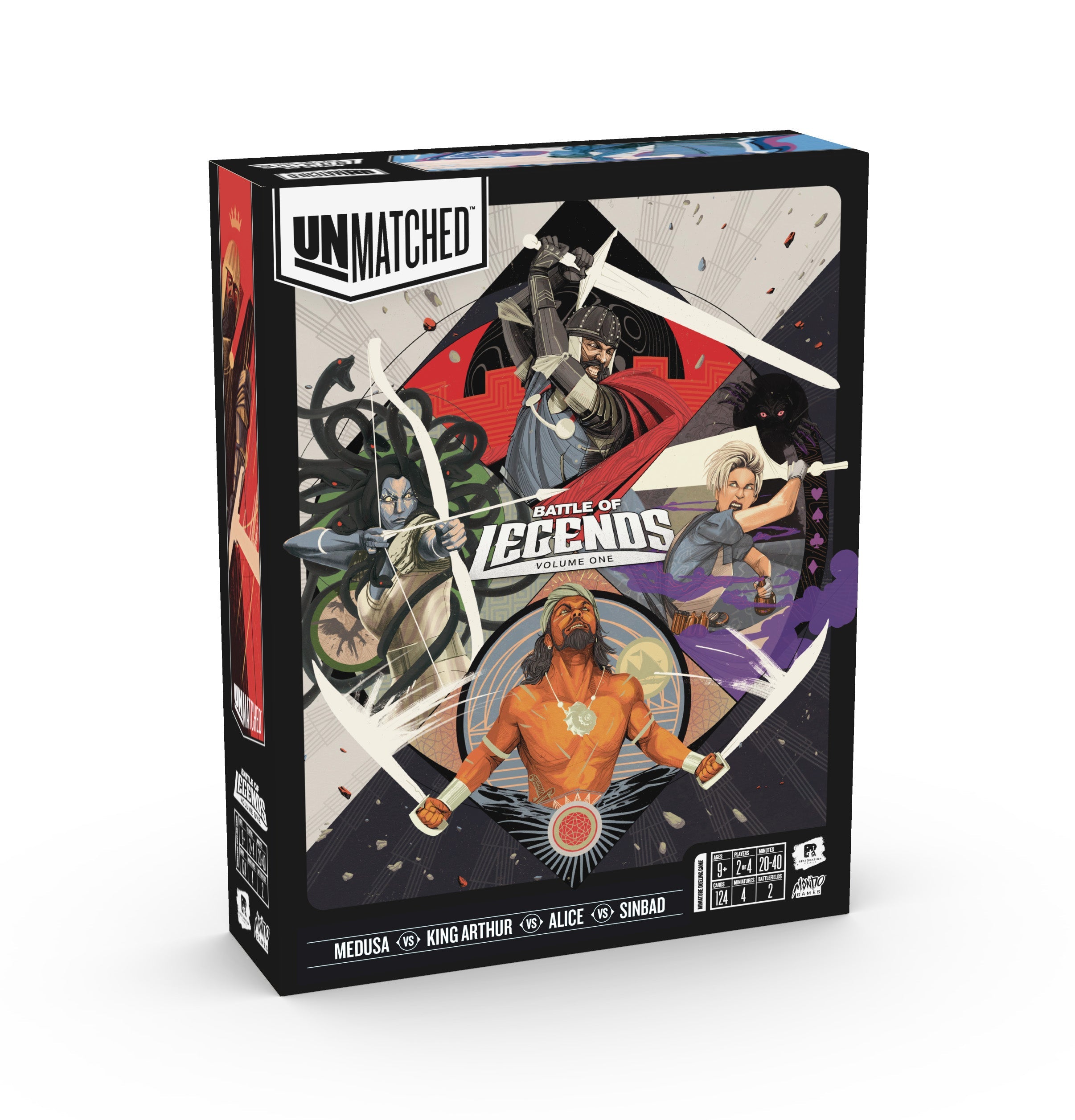 Unmatched: Battle of Legends Volume 1 | GrognardGamesBatavia