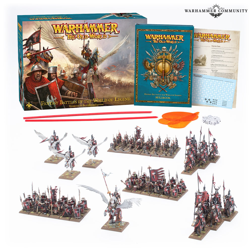 Warhammer: The Old World Core Set – Kingdom of Bretonnia Edition | GrognardGamesBatavia