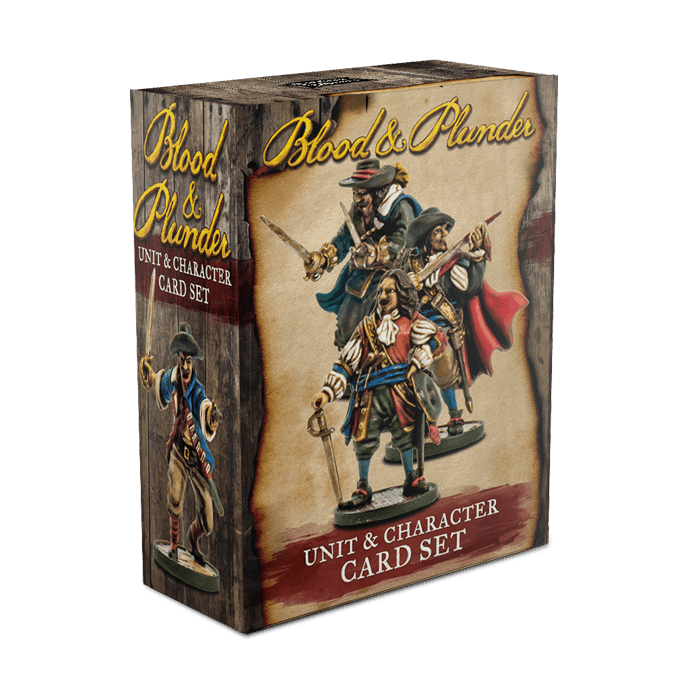 BLOOD & PLUNDER: Unit & Character Card Set | GrognardGamesBatavia