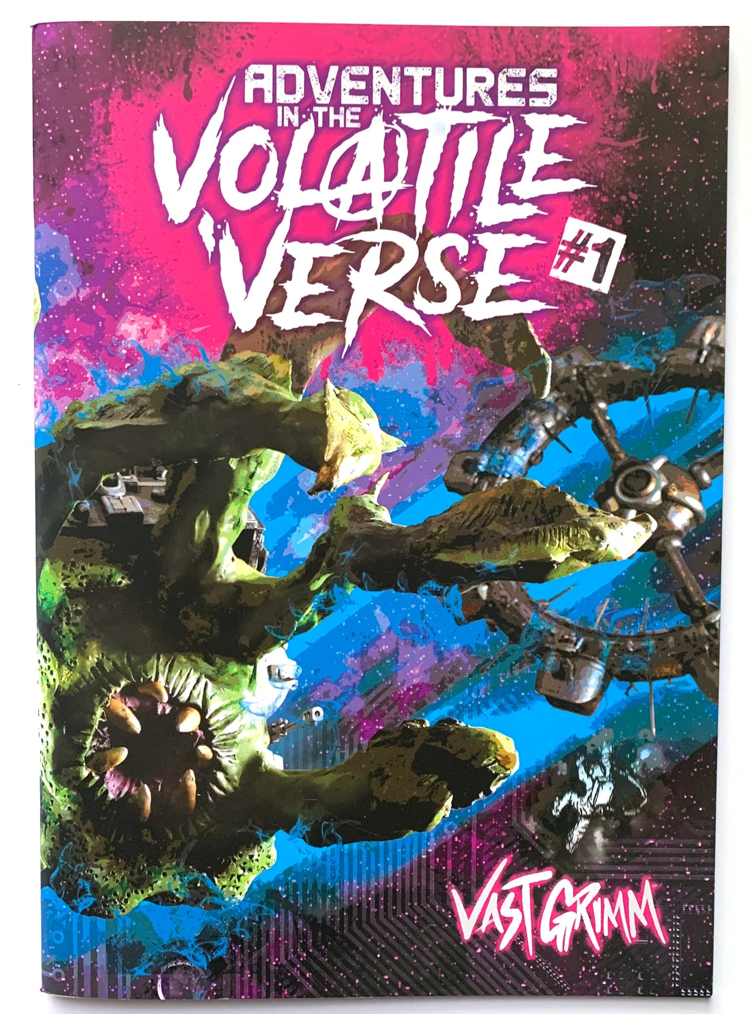 Vast Grimm - A Sci-Fi Horror TTRPG - Adventures in the Volatile Verse #1 | GrognardGamesBatavia