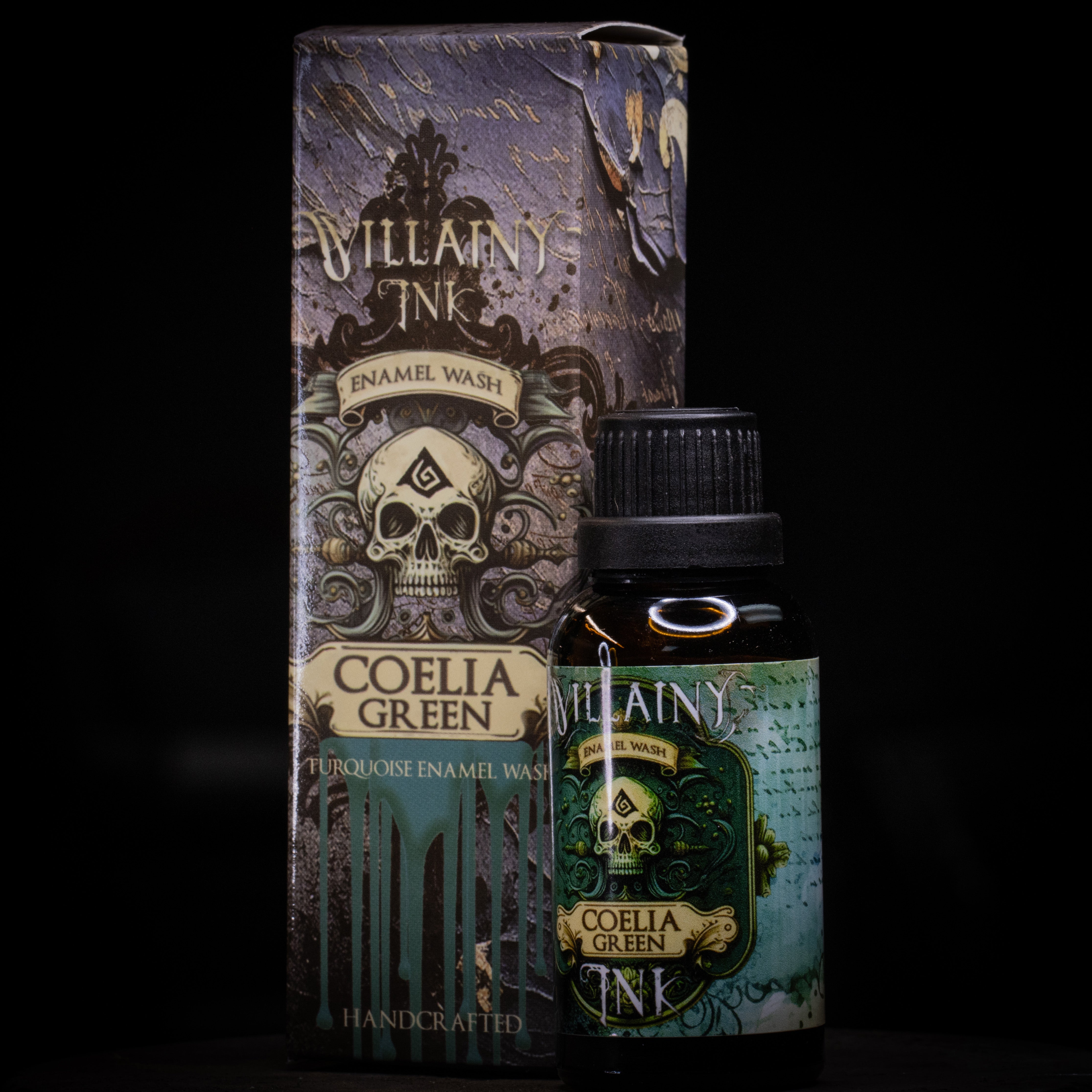 Villany Ink Coelia Green - Enamel Wash | GrognardGamesBatavia