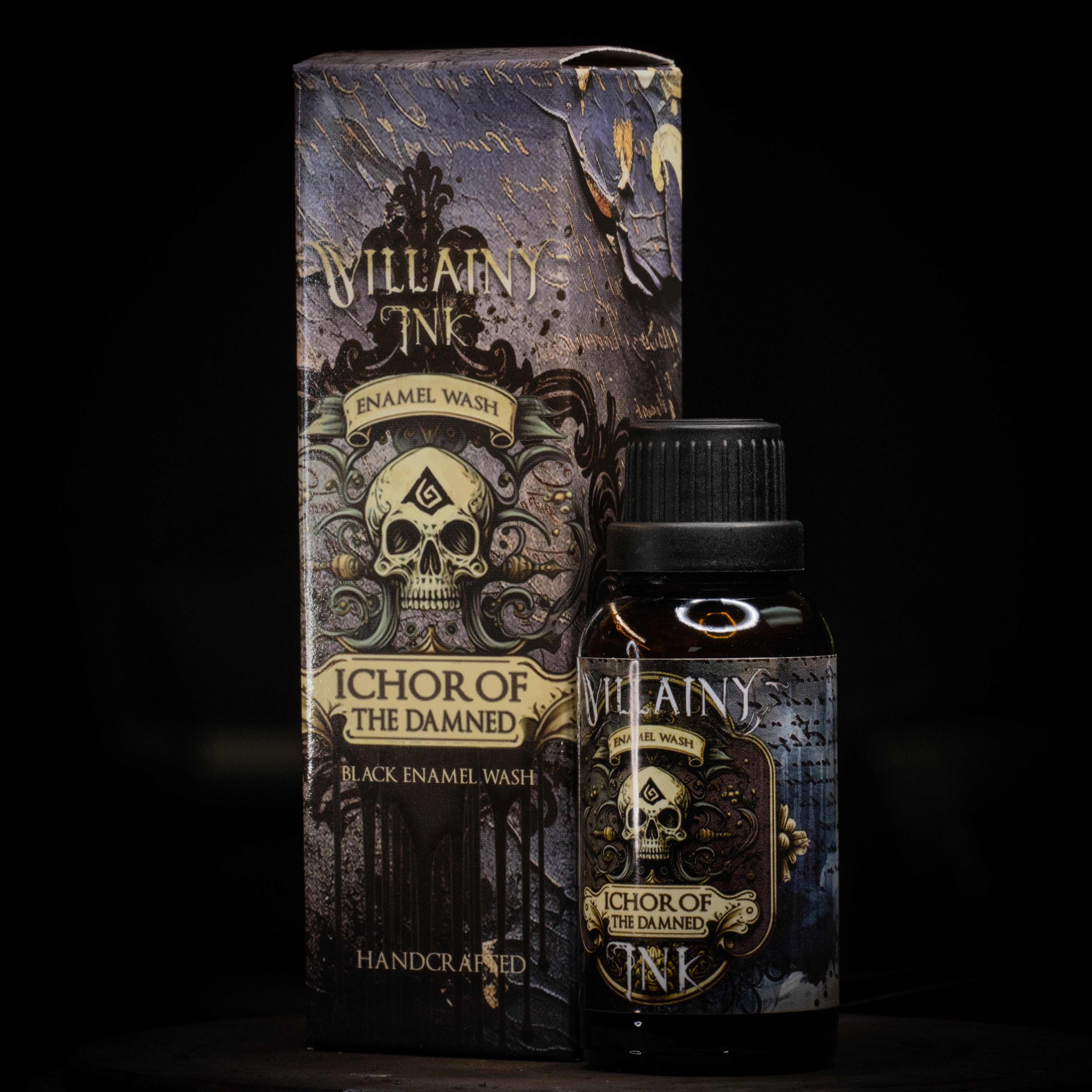 Villany Ink Ichor of Damned - Enamel Wash | GrognardGamesBatavia