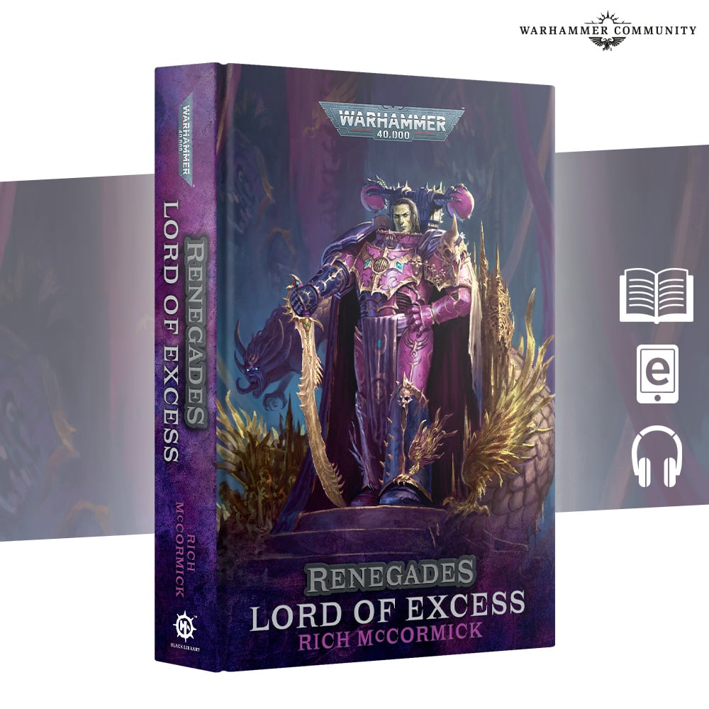 Black Library: Renegades Lord of Excess | GrognardGamesBatavia