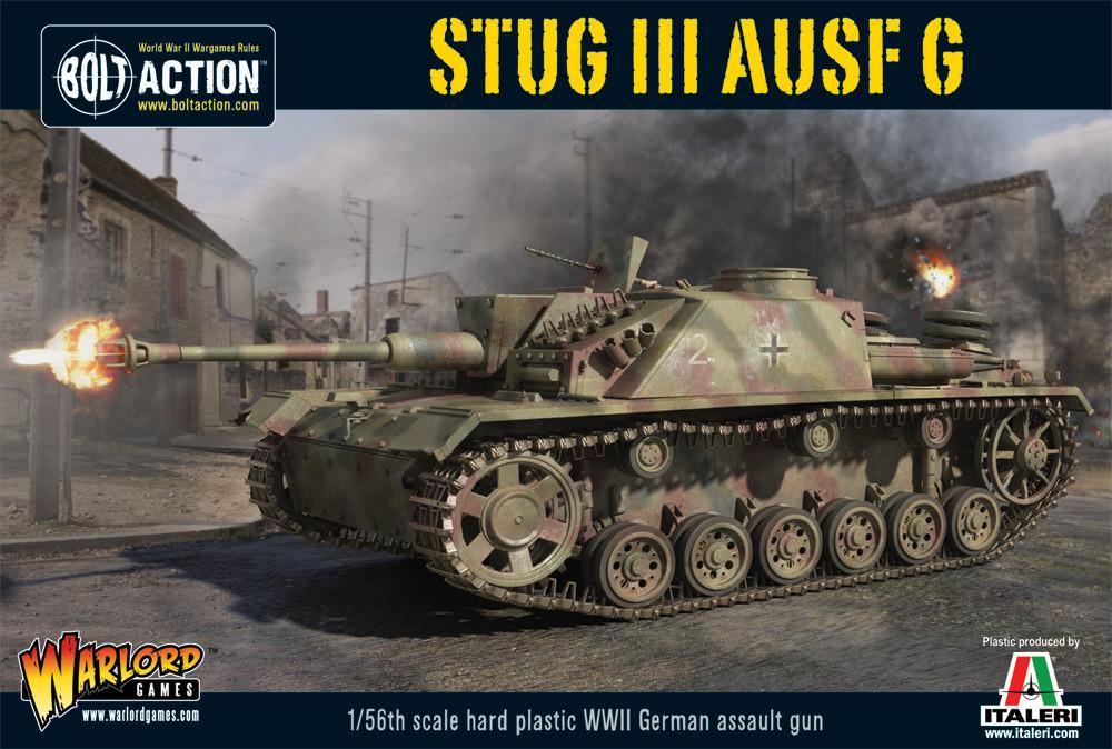 Bolt Action: Stug III Ausf G Or StuH-42 Plastic Box Set | GrognardGamesBatavia