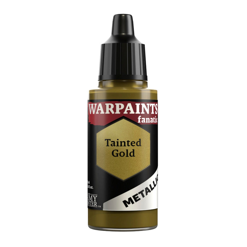 WP3187 Warpaints Fanatic Metallic: Tainted Gold | GrognardGamesBatavia