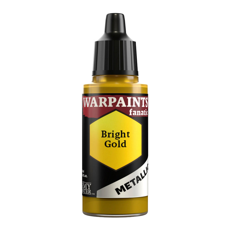 WP3189 Warpaints Fanatic Metallic: Bright Gold | GrognardGamesBatavia