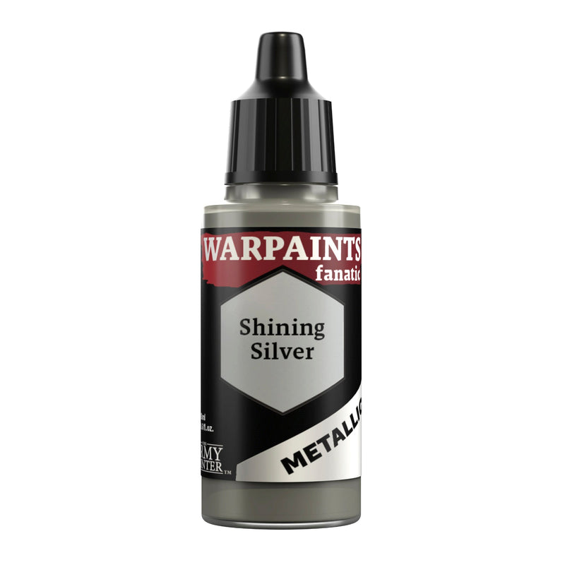 WP3191 Warpaints Fanatic Metallic: Shining Silver | GrognardGamesBatavia