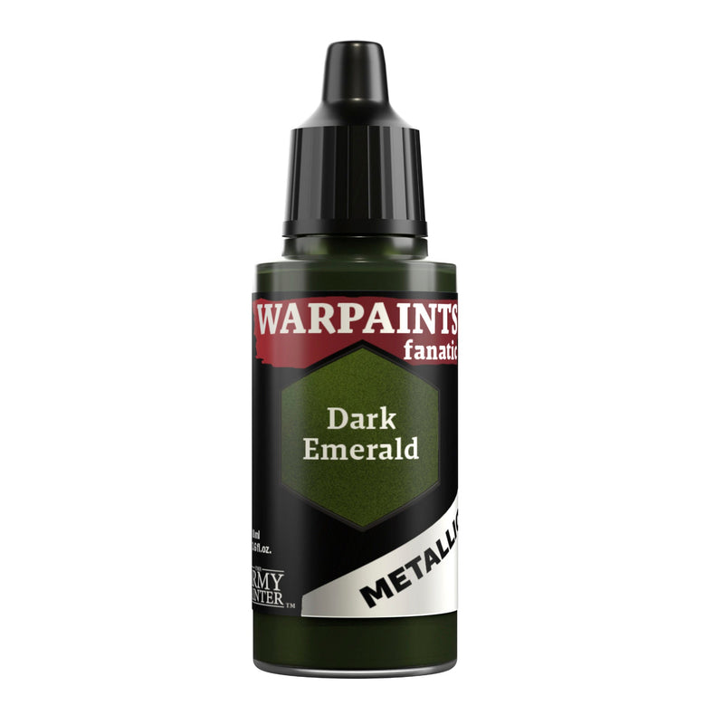 WP3196 Warpaints Fanatic Metallic: Dark Emerald | GrognardGamesBatavia