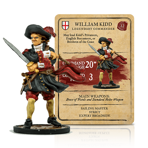 BLOOD & PLUNDER: William Kidd | GrognardGamesBatavia