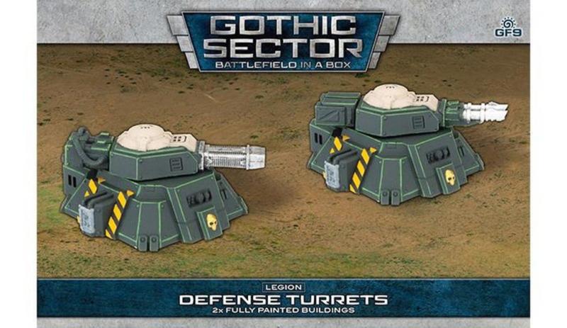 Gothic Sector: Legion Defense Turrets | GrognardGamesBatavia