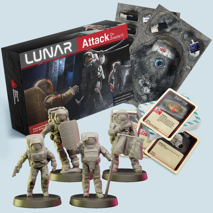 Lunar - Attack on Zvezda - 2 Player Starter Expansion | GrognardGamesBatavia