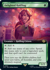 Delighted Halfling (Extended Art) [The Lord of the Rings: Tales of Middle-Earth] | GrognardGamesBatavia