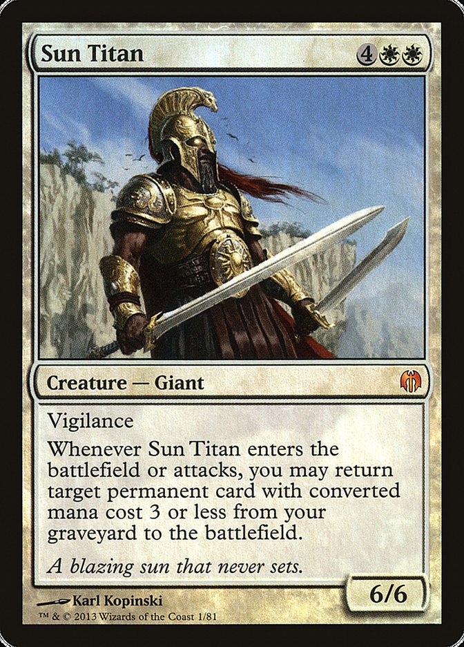 Sun Titan [Duel Decks: Heroes vs. Monsters] | GrognardGamesBatavia