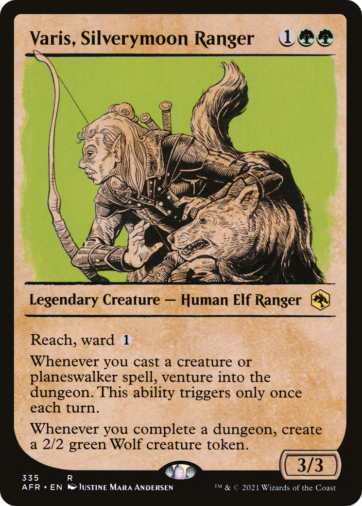 Varis, Silverymoon Ranger (Showcase) [Dungeons & Dragons: Adventures in the Forgotten Realms] | GrognardGamesBatavia