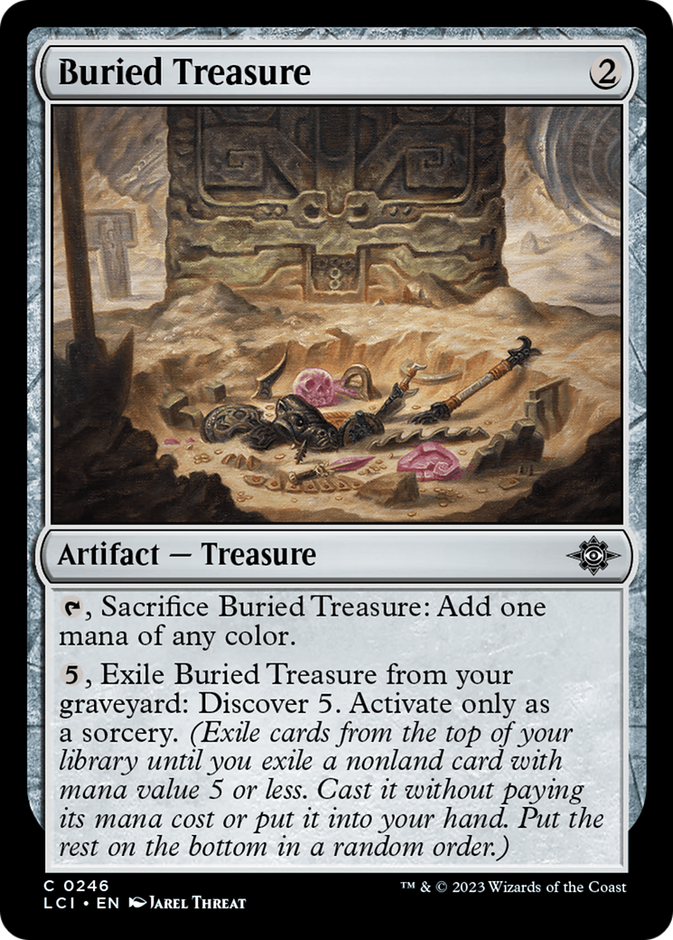 Buried Treasure [The Lost Caverns of Ixalan] | GrognardGamesBatavia