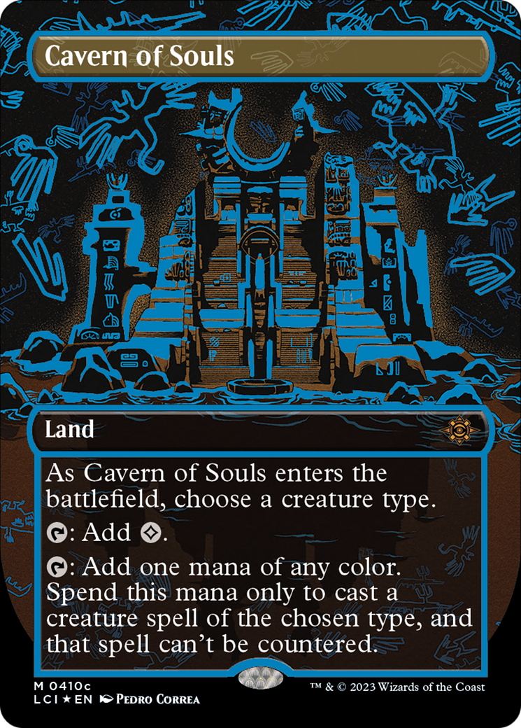 Cavern of Souls (0410c) (Borderless) [The Lost Caverns of Ixalan] | GrognardGamesBatavia