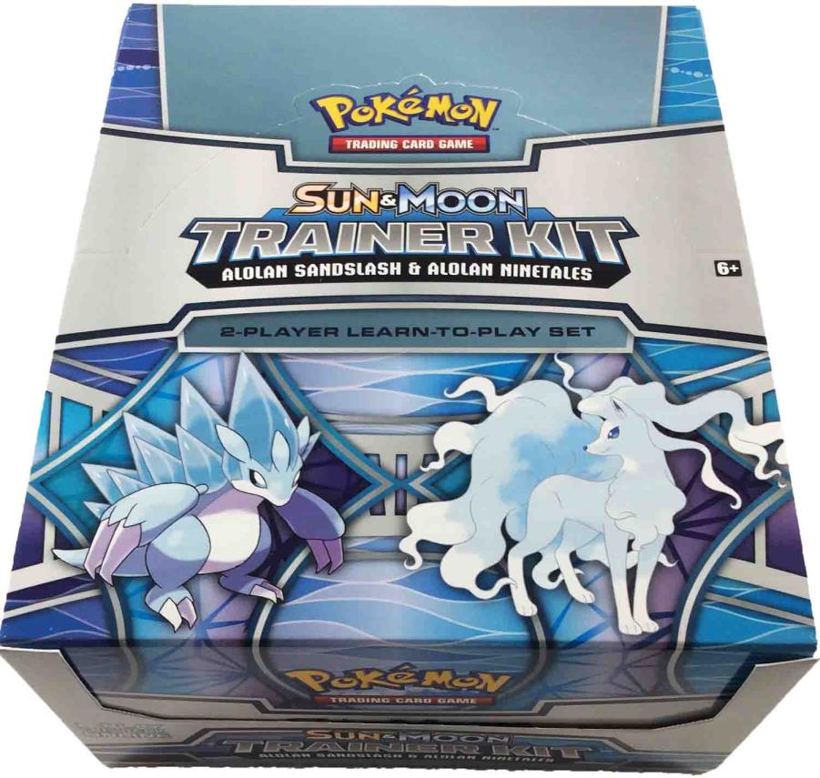 Sun & Moon: Trainer Kit Display (Alolan Sandslash & Alolan Ninetales) | GrognardGamesBatavia