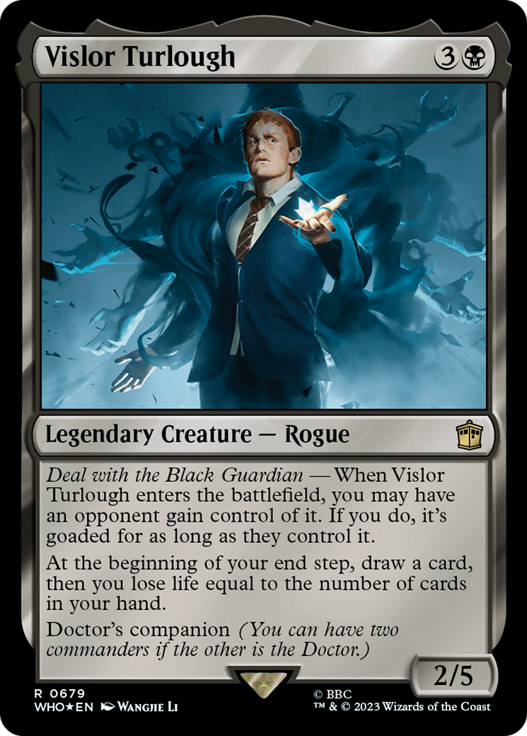 Vislor Turlough (Surge Foil) [Doctor Who] | GrognardGamesBatavia