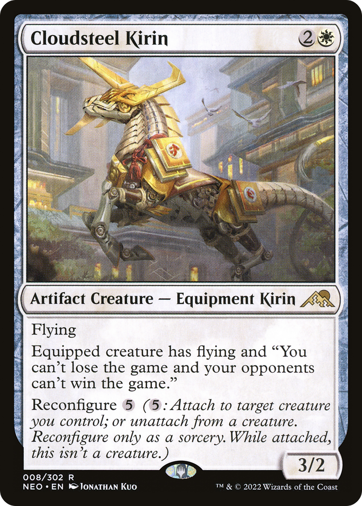 Cloudsteel Kirin [Kamigawa: Neon Dynasty] | GrognardGamesBatavia
