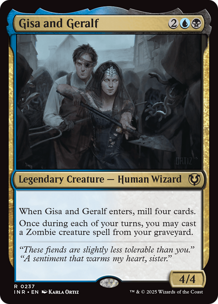 Gisa and Geralf [Innistrad Remastered] | GrognardGamesBatavia