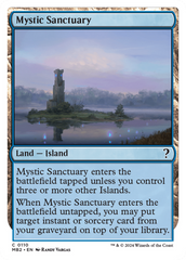 Mystic Sanctuary (White Border) [Mystery Booster 2] | GrognardGamesBatavia