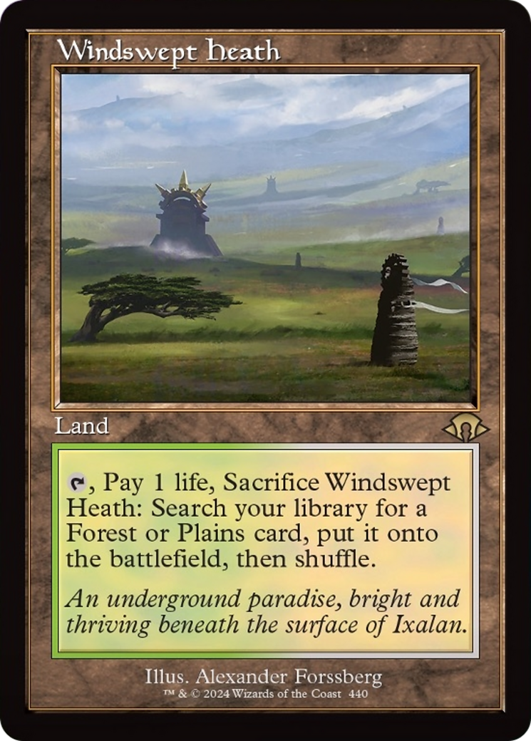 Windswept Heath (Retro) [Modern Horizons 3] | GrognardGamesBatavia